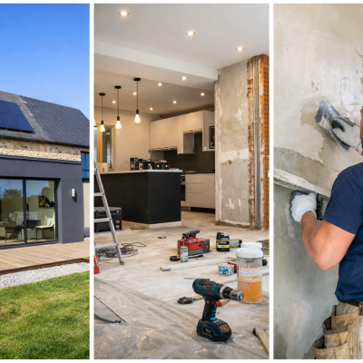 Travaux de renovation tout corps d’etat realises par Kaly-T Batiment a Caen en Normandie